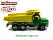 Le camion benne carrière vert et jaune en miniature de Majorette au 1/50e
