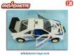 La Peugeot 405 Turbo 16 Paris-Dakar blanche miniature par Majorette au 1/24e