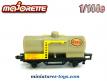 Le wagon citerne Esso miniature de Majorette Rail Route au 1/143e incomplet
