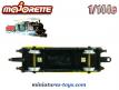 Le wagon citerne Esso miniature de Majorette Rail Route au 1/143e incomplet