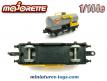 Le wagon citerne Esso miniature de Majorette Rail Route au 1/143e