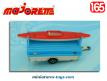 La remorque porte canoë miniature de Majorette France au 1/65e