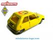 La Renault 5 jaune Novasam en miniature de Majorette au 1/55e