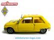 La Renault 5 jaune Novasam en miniature de Majorette au 1/55e