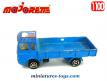 Le camion Saviem bleu en miniature de Majorette France au 1/100e