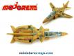 Le jet avion miniature de Majorette Squad forces 3 inches