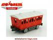 Le wagon du train western en miniature de Majorette France au 1/67e