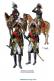 Un lot de 25 figurines officiers Empire de l'armée de Napoléon au 1/60e
