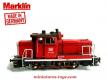 La locomotive diesel de manoeuvres miniature au H0 de Marklin incomplète