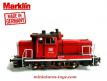 La locomotive diesel de manoeuvres miniature au H0 de Marklin incomplète