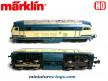 La locomotive diesel série 216 de la DB en miniature par Marklin au HO 