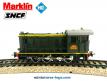 Le locotracteur diesel BR Y50 100 de la SNCF en miniature par Marklin au HO H0