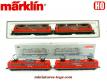 Les deux locomotives électriques BR 151 DB Cargo miniature Marklin Digital HO