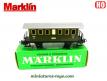La voiture voyageurs prussienne par Marklin au HO en boite verte