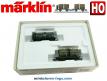 Le coffret de deux wagons bi foudres en miniatures par Marklin au HO