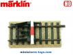 Le rail butée de fin de voie ferroviaire en métal 3 voies par Marklin au H0 HO
