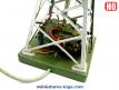 La grue ferroviaire télécommandée en miniature de Marklin au H0 HO 