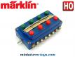 Le tableau de commande 8 prises pour réseau de trains miniatures Marklin