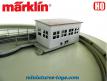 Le pont tournant télécommandé a locomotives miniature de Marklin au H0 HO 