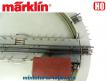 Le pont tournant télécommandé a locomotives miniature de Marklin au H0 HO 