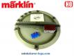 Le pont tournant télécommandé a locomotives miniature de Marklin au H0 HO 