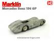 La Mercedes Benz 196 GP Racing en miniature par Marklin au 1/43e