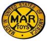 Un officier de cavalerie US en figurine plastique par Marx Toys au 1/12e