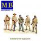 La boite de soldats alliés dans la bataille du désert par Master-Box au 1/35e