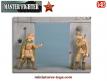 Deux figurines de l'infanterie russe à Stalingrad par Master Fighter au 1/48e