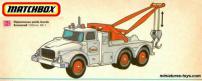 Le camion Scammell wrecker Esso en miniature Matchbox au 1/50e incomplet