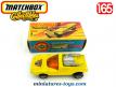 Le coupé Mod Rod jaune en miniature Matchbox Superfast England au 1/65e
