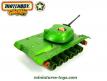 Le char Patton M48 A2 vert métal en miniature de Matchbox au 1/65e incomplet