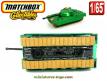 Le char anglais Chieftain MK5 miniature de Matchbox au 1/65e incomplet