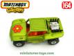 Le Baja Buggy vert miniature de Matchbox Superfast England au 1/64e