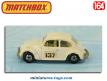 La Volkswagen Coccinelle 1500 Saloon miniature de Matchbox England au 1/65e