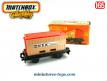 Le Wagon porte container NYK miniature de Matchbox au 1/65e