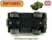 Le Scout car Stoat miniature de Matchbox Rolamatics vert armée au 1/65e