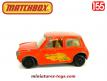 La Mini Austin Racing Mint rouge en miniature de Matchbox England au 1/55e