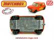 La Mini Austin Racing Mint rouge en miniature de Matchbox England au 1/55e