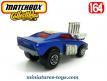 Le dragster Pi Eyed Piper bleu miniature de Matchbox England au 1/64e