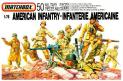 Les soldats de l'armée américaine de 1944 en figurine par Matchbox au 1/76e