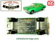La Ford Zodiac mk IV miniature de Lesney Matchbox England au 1/65e