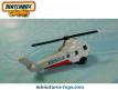 L'hélicoptère Kaman SH-2 Seasprite Rescue en miniature de Matchbox au 1/120e