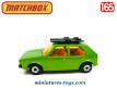 La Volkswagen Golf 1 verte en miniature de Matchbox England au 1/65e