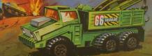 Le camion 6x6 dépanneur militaire de Matchbox Battle-Kings au 1/55e