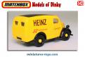 Le fourgon Ford E83W 10 CWT Heinz en miniature de Matchbox Dinky au 1/43e