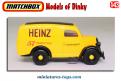 Le fourgon Ford E83W 10 CWT Heinz en miniature de Matchbox Dinky au 1/43e