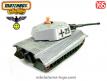 Le char allemand Kingtiger en miniature de Matchbox Battle Kings au 1/65e