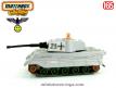 Le char allemand Kingtiger en miniature de Matchbox Battle Kings au 1/65e