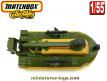 L'aéroglisseur militaire Hover Raider miniature Matchbox Battle-Kings au 1/55e